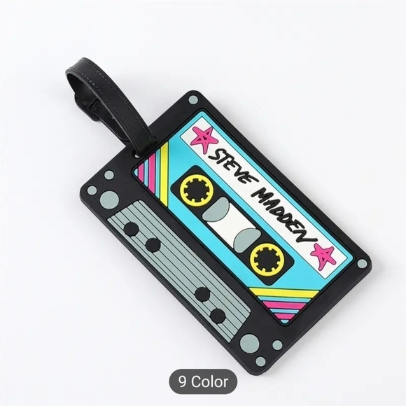 90s Tape Luggage Tag - Picture 1 of 1